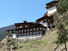 Cheri Monastery or Cheri Goempa to the north of Thimphu.